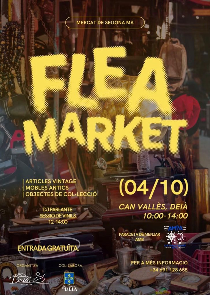 FLEA MARKET di seconda mano a Deià
