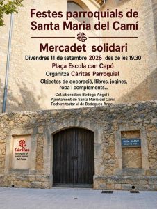 Mercadet solidari di Santa Maria del Camí