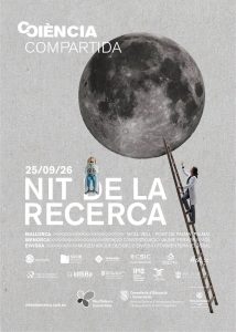 Locandina Nit de la Recerca 2026: 25 settembre al Moll Vell di Palma
