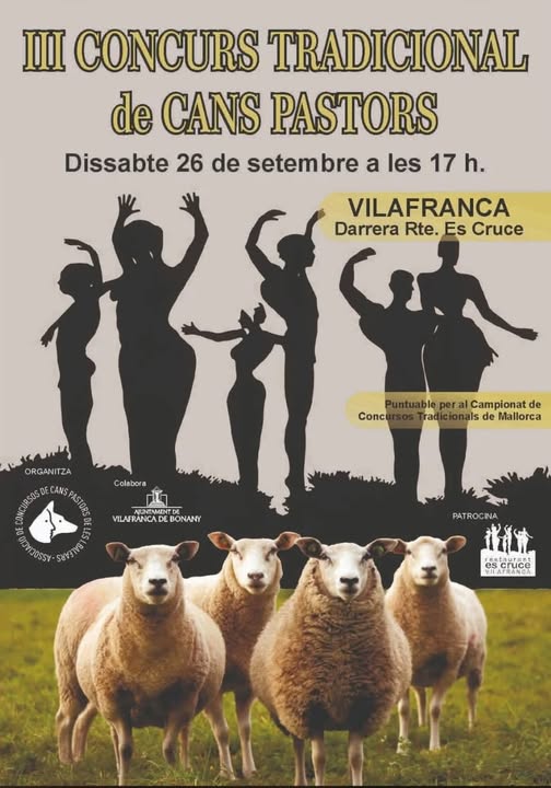 III Concurs Tradicional de Cans Pastors a Vilafranca de Bonany