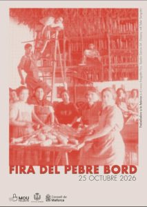 Locandina della Fira del Pebre Bord di Felanitx, 25 ottobre 2026
