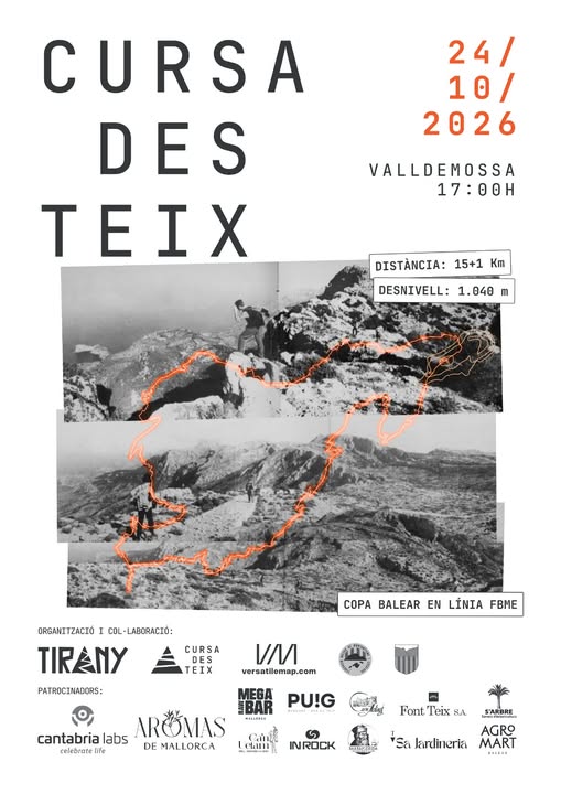 Locandina ufficiale della Cursa des Teix 2026